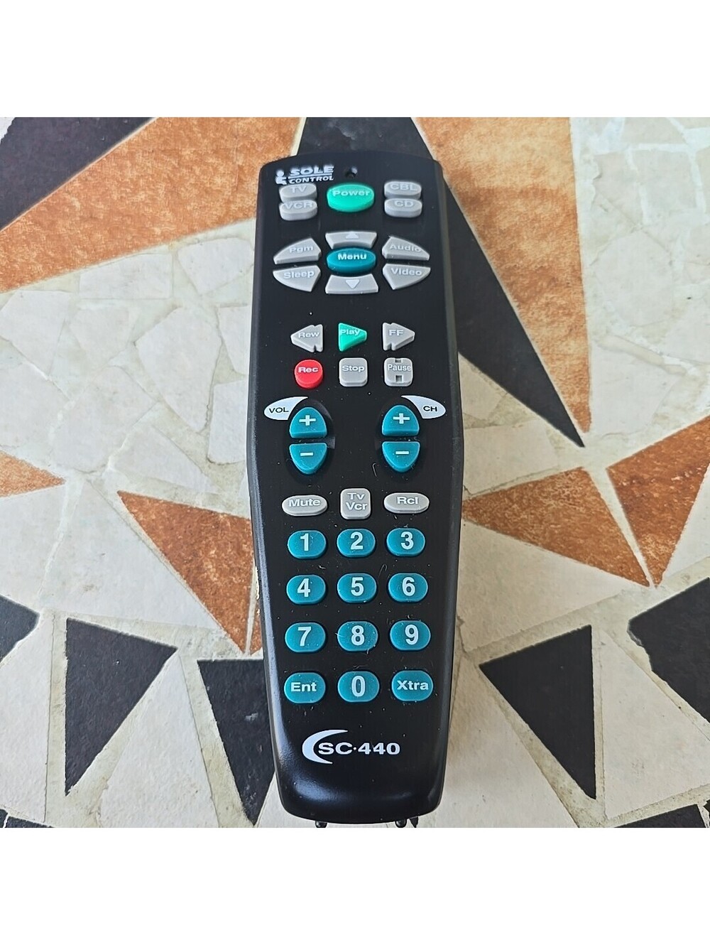 Sole Control Remote Control SC-440 TV VCR CD CBL